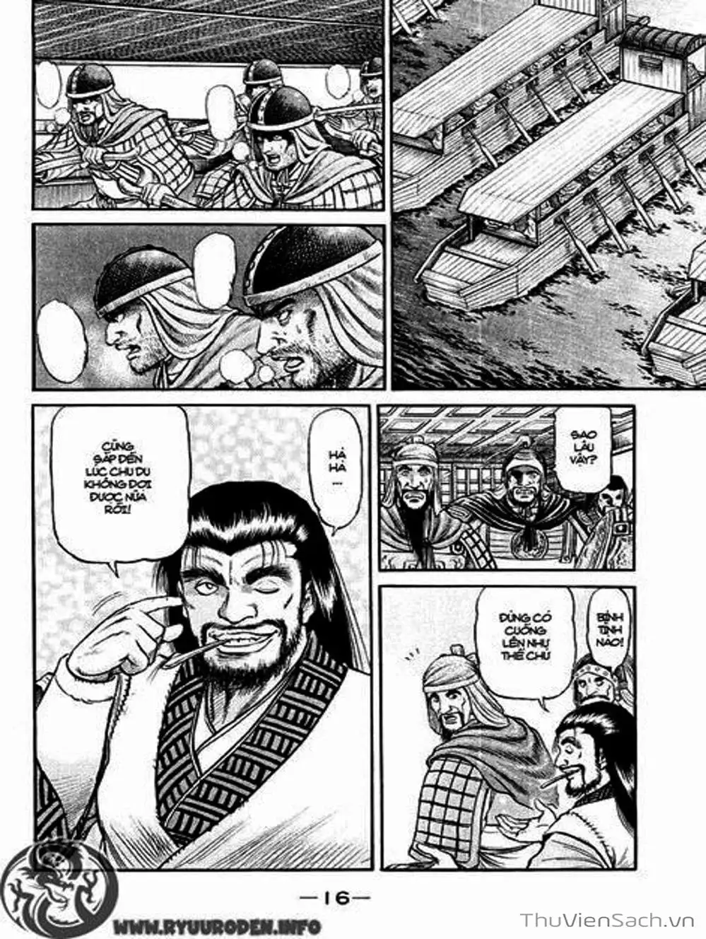 Truyện Tranh Chú Bé Rồng - Ryuuroden trang 5