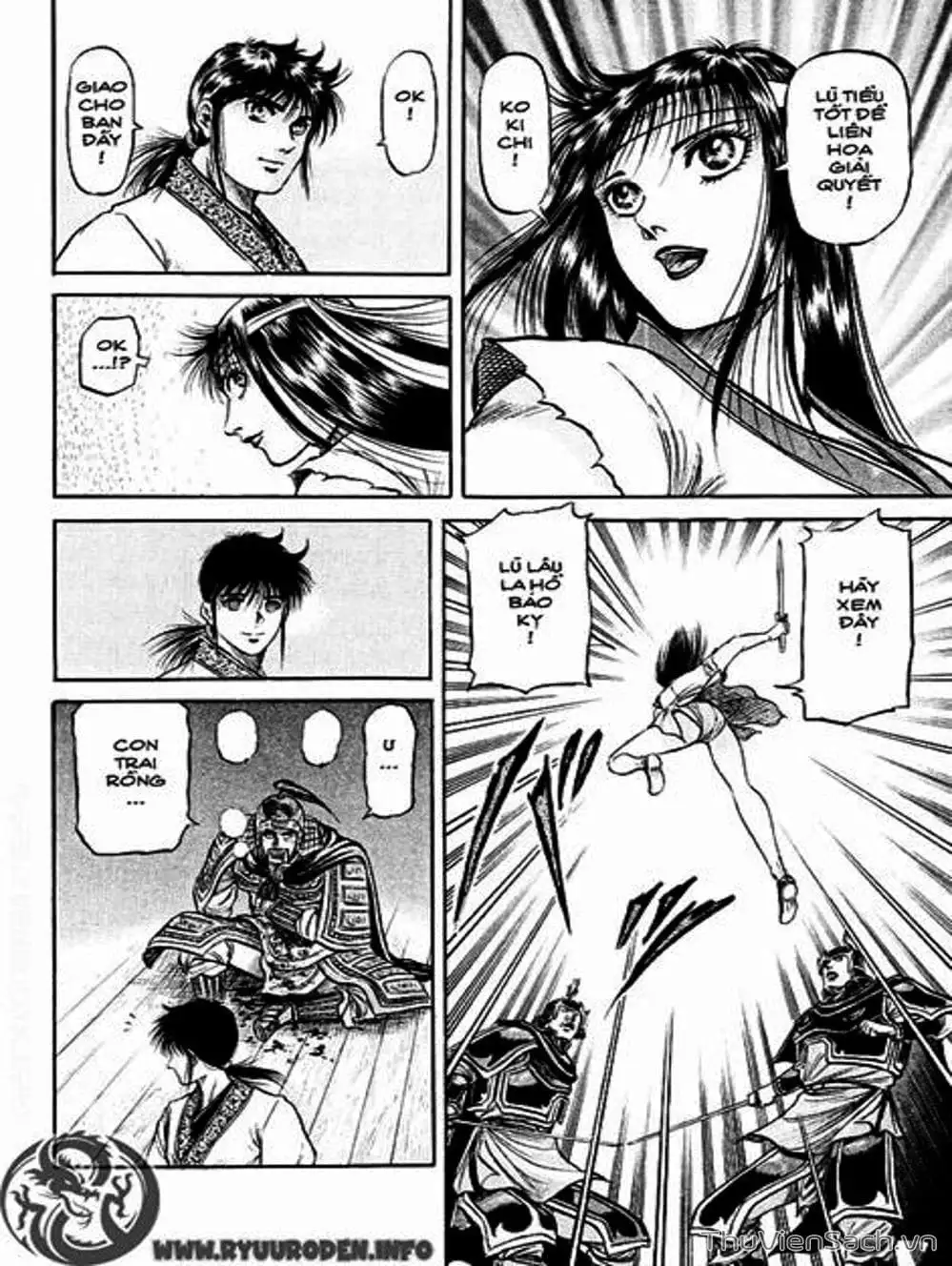Truyện Tranh Chú Bé Rồng - Ryuuroden trang 5