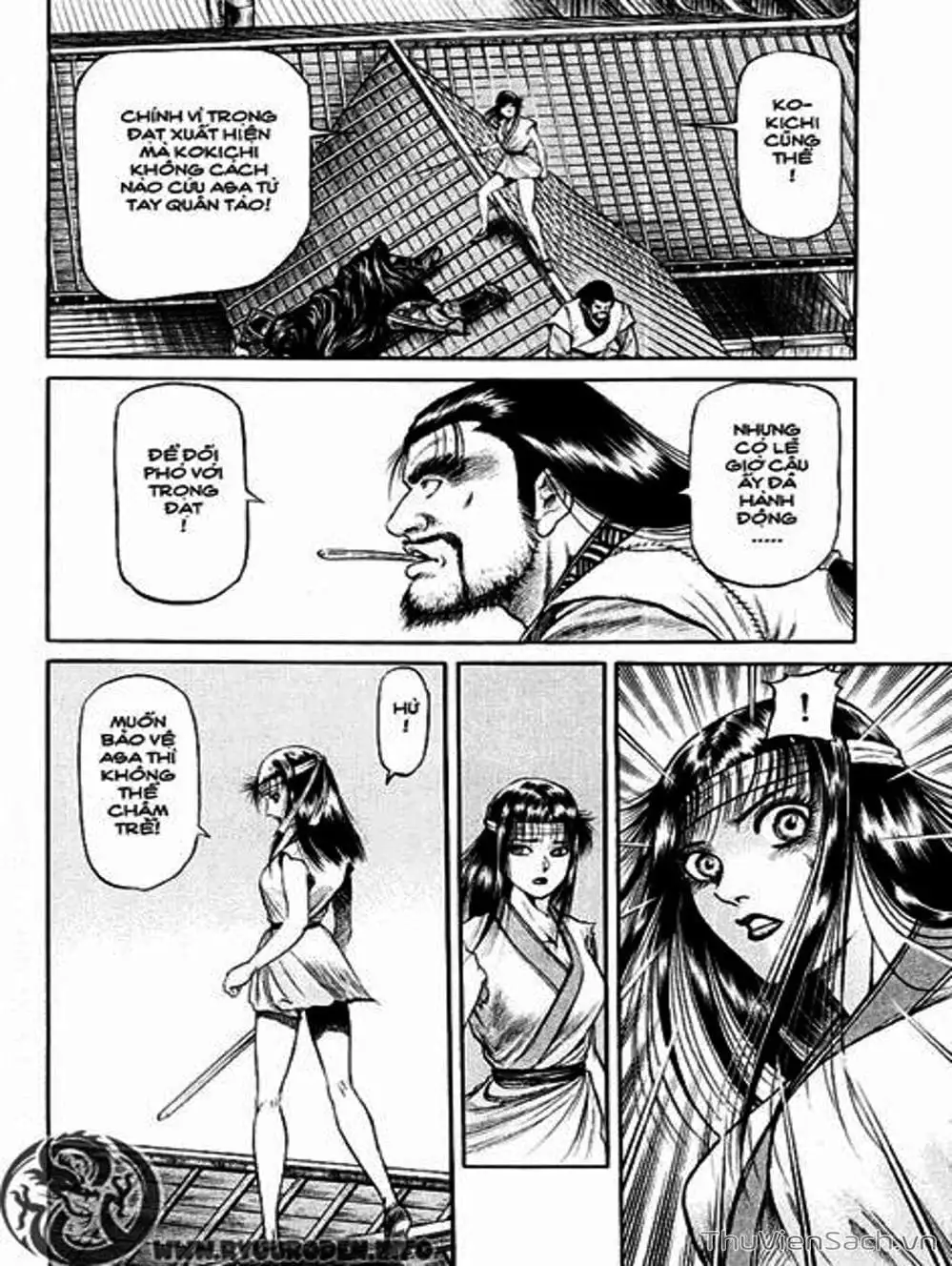 Truyện Tranh Chú Bé Rồng - Ryuuroden trang 5