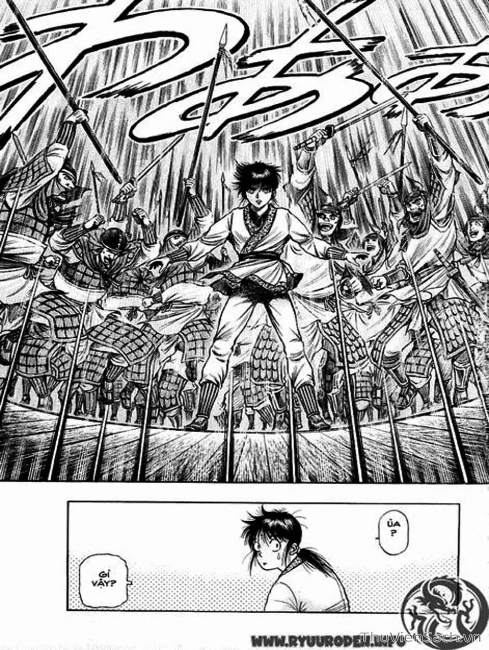 Truyện Tranh Chú Bé Rồng - Ryuuroden trang 5