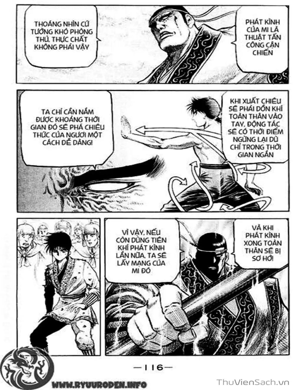 Truyện Tranh Chú Bé Rồng - Ryuuroden trang 5