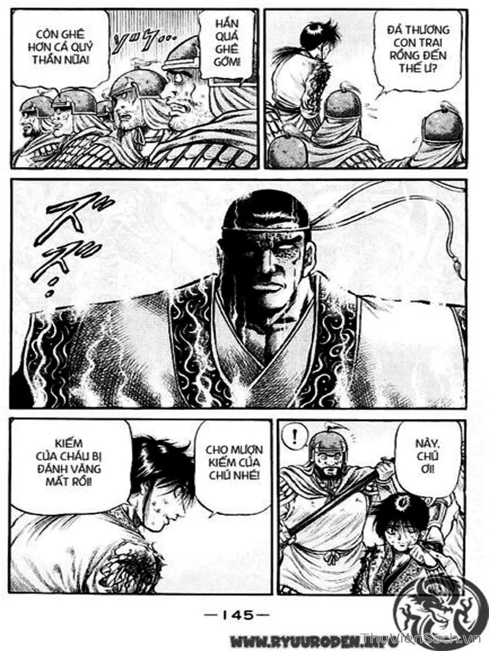 Truyện Tranh Chú Bé Rồng - Ryuuroden trang 5