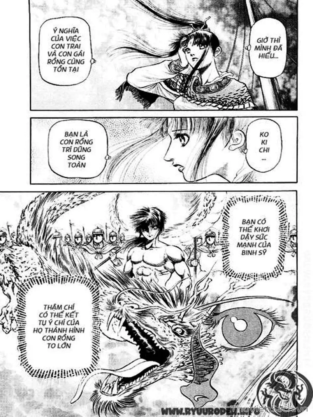 Truyện Tranh Chú Bé Rồng - Ryuuroden trang 5