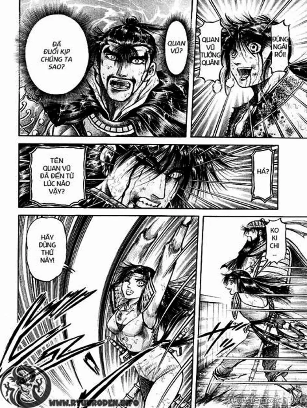 Truyện Tranh Chú Bé Rồng - Ryuuroden trang 5