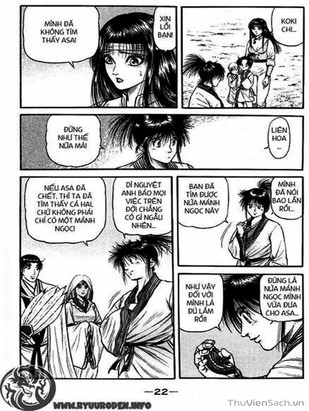 Truyện Tranh Chú Bé Rồng - Ryuuroden trang 5