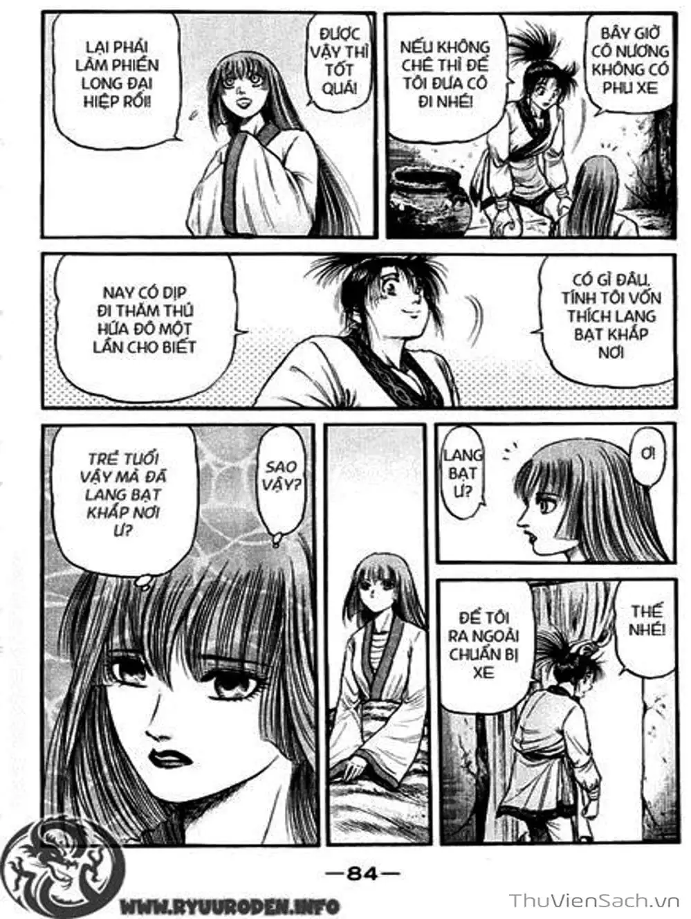 Truyện Tranh Chú Bé Rồng - Ryuuroden trang 5