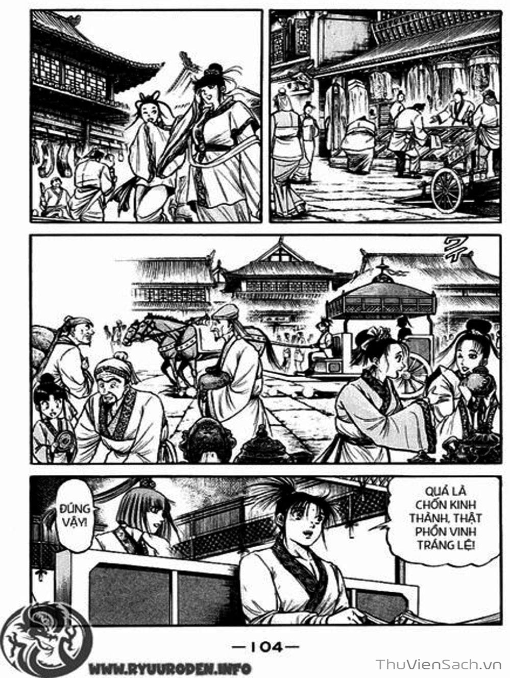 Truyện Tranh Chú Bé Rồng - Ryuuroden trang 5