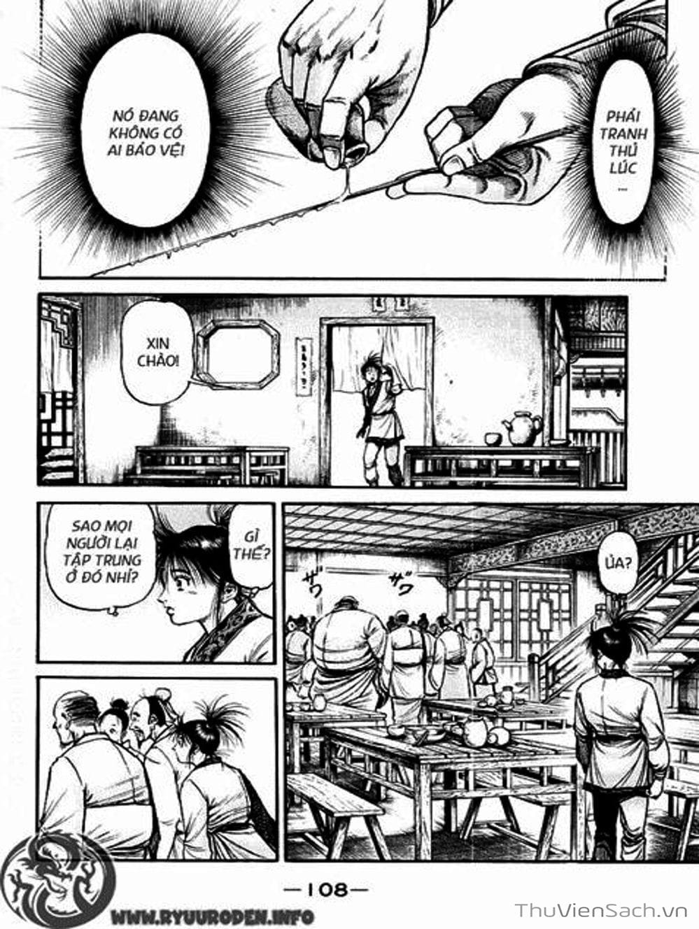 Truyện Tranh Chú Bé Rồng - Ryuuroden trang 5