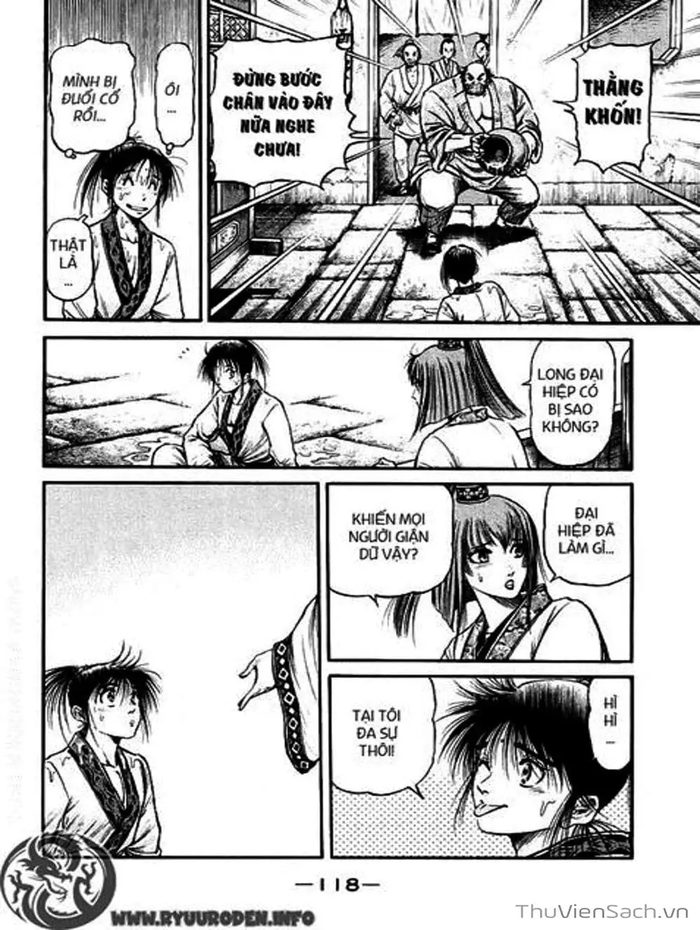 Truyện Tranh Chú Bé Rồng - Ryuuroden trang 5