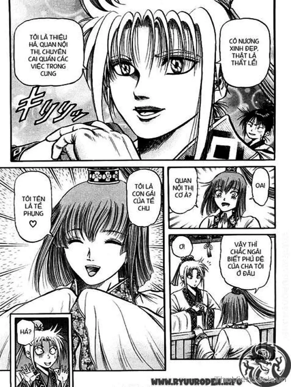 Truyện Tranh Chú Bé Rồng - Ryuuroden trang 5