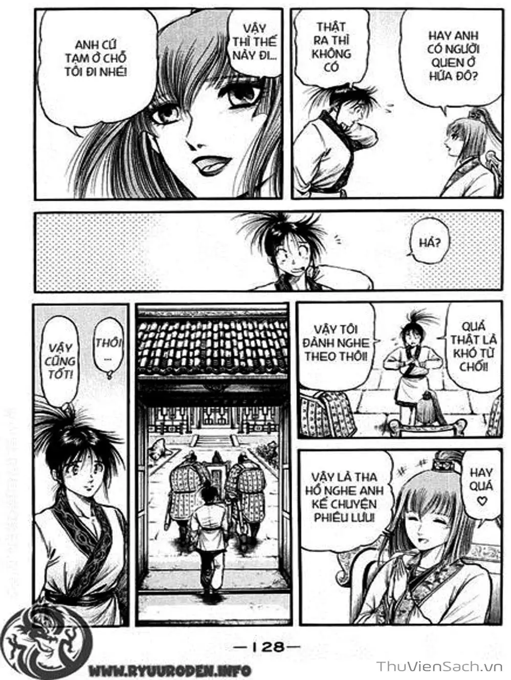 Truyện Tranh Chú Bé Rồng - Ryuuroden trang 5