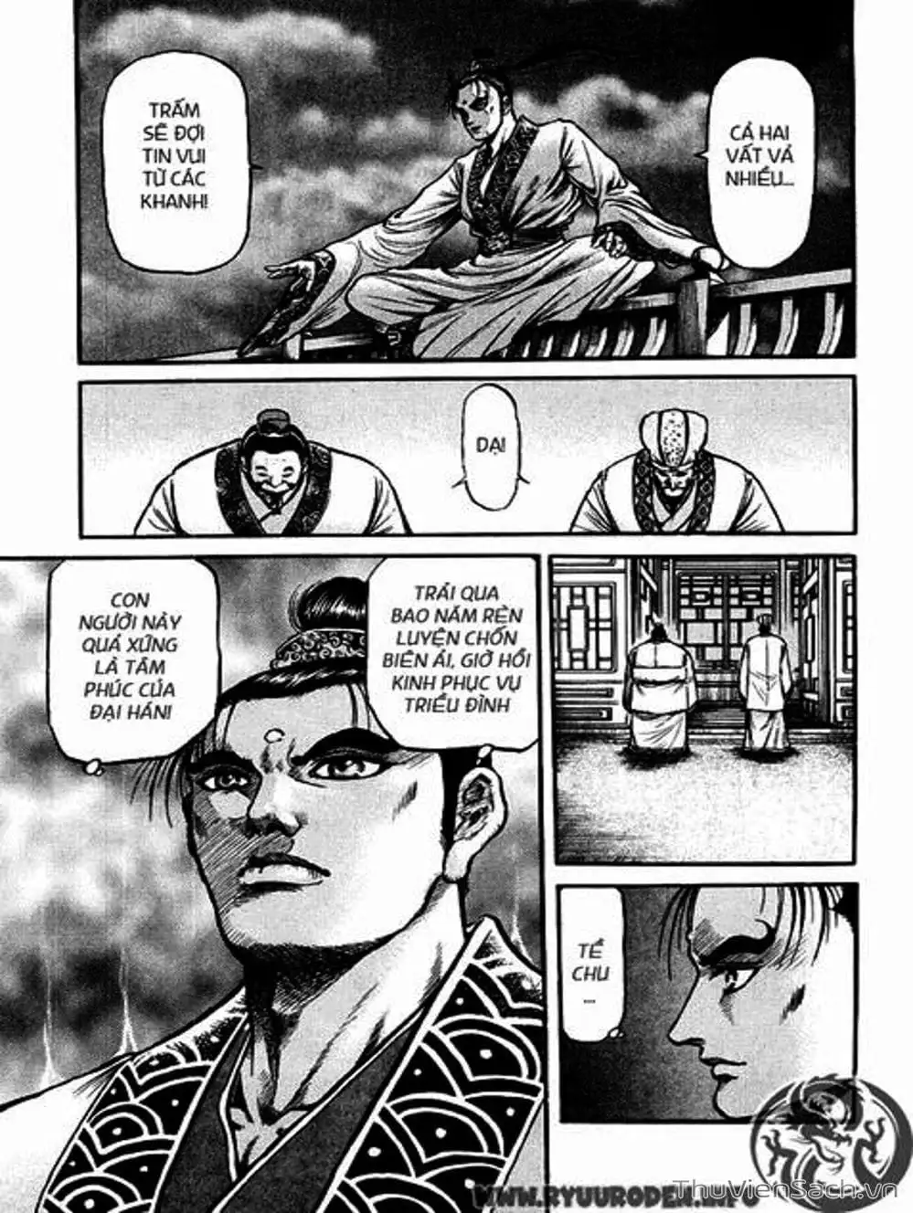 Truyện Tranh Chú Bé Rồng - Ryuuroden trang 5