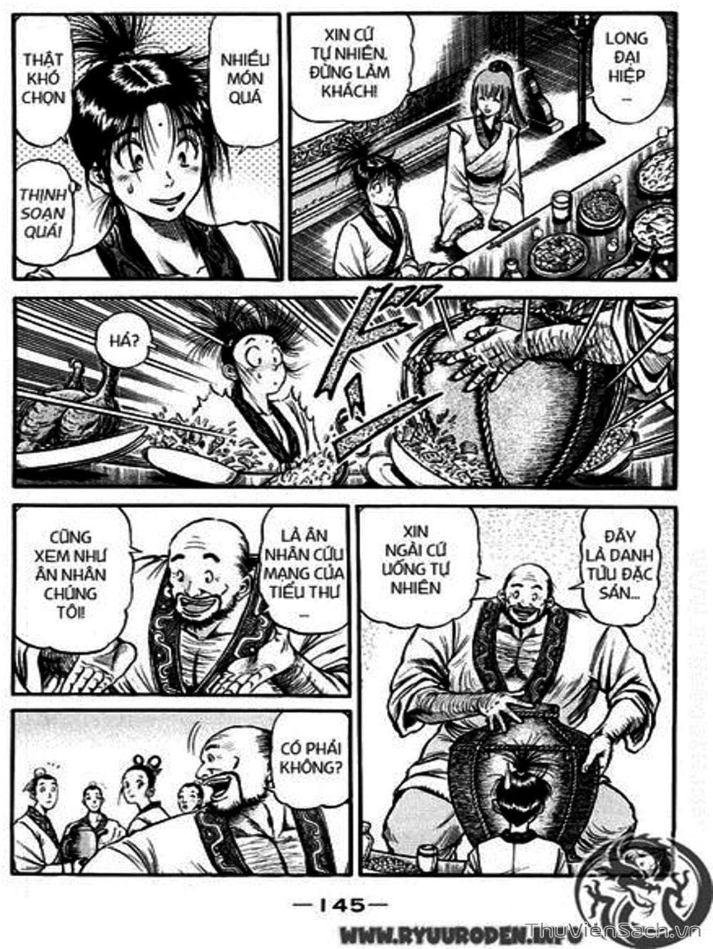 Truyện Tranh Chú Bé Rồng - Ryuuroden trang 5