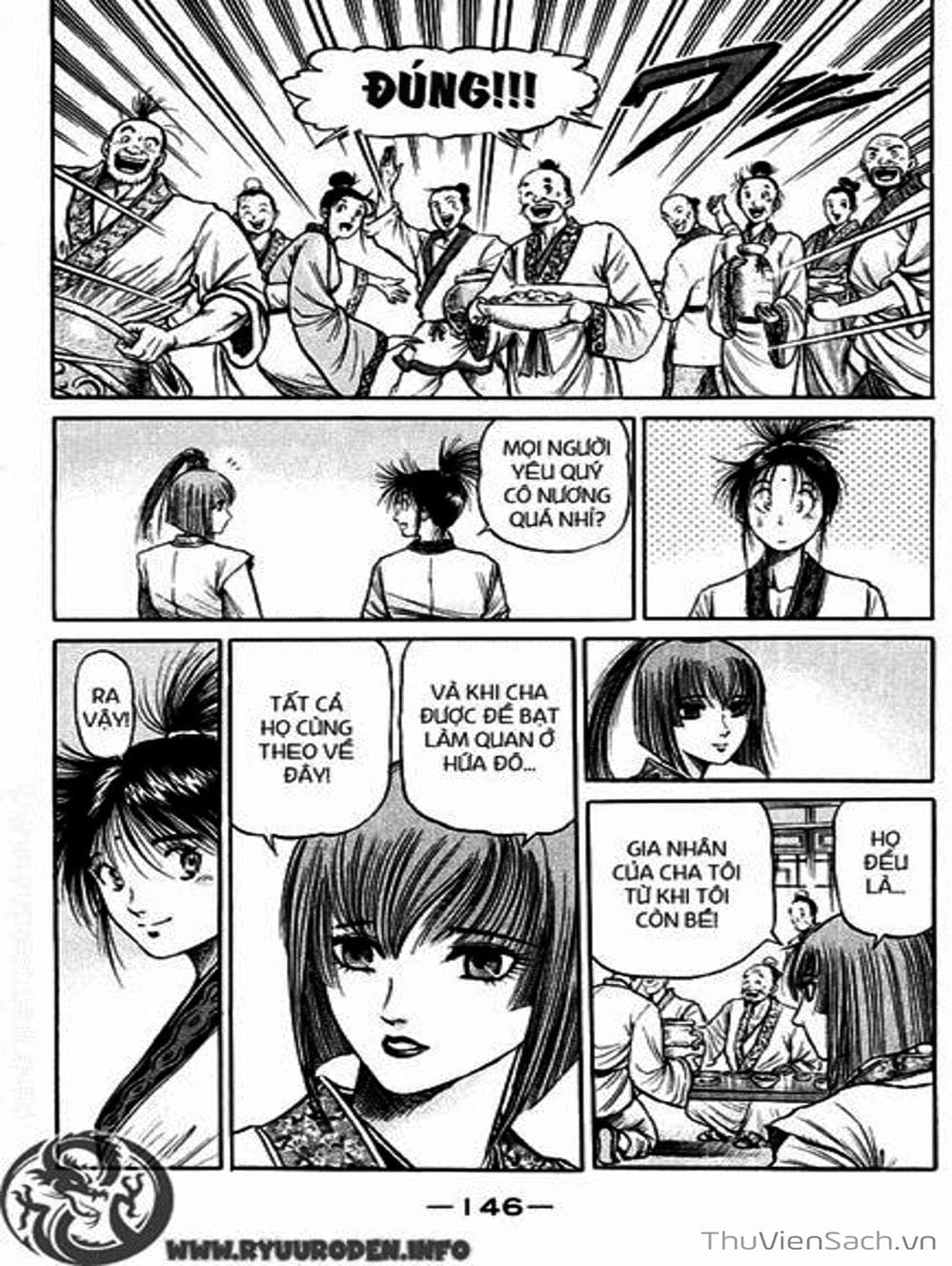 Truyện Tranh Chú Bé Rồng - Ryuuroden trang 5
