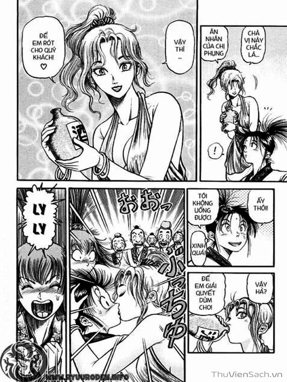 Truyện Tranh Chú Bé Rồng - Ryuuroden trang 5