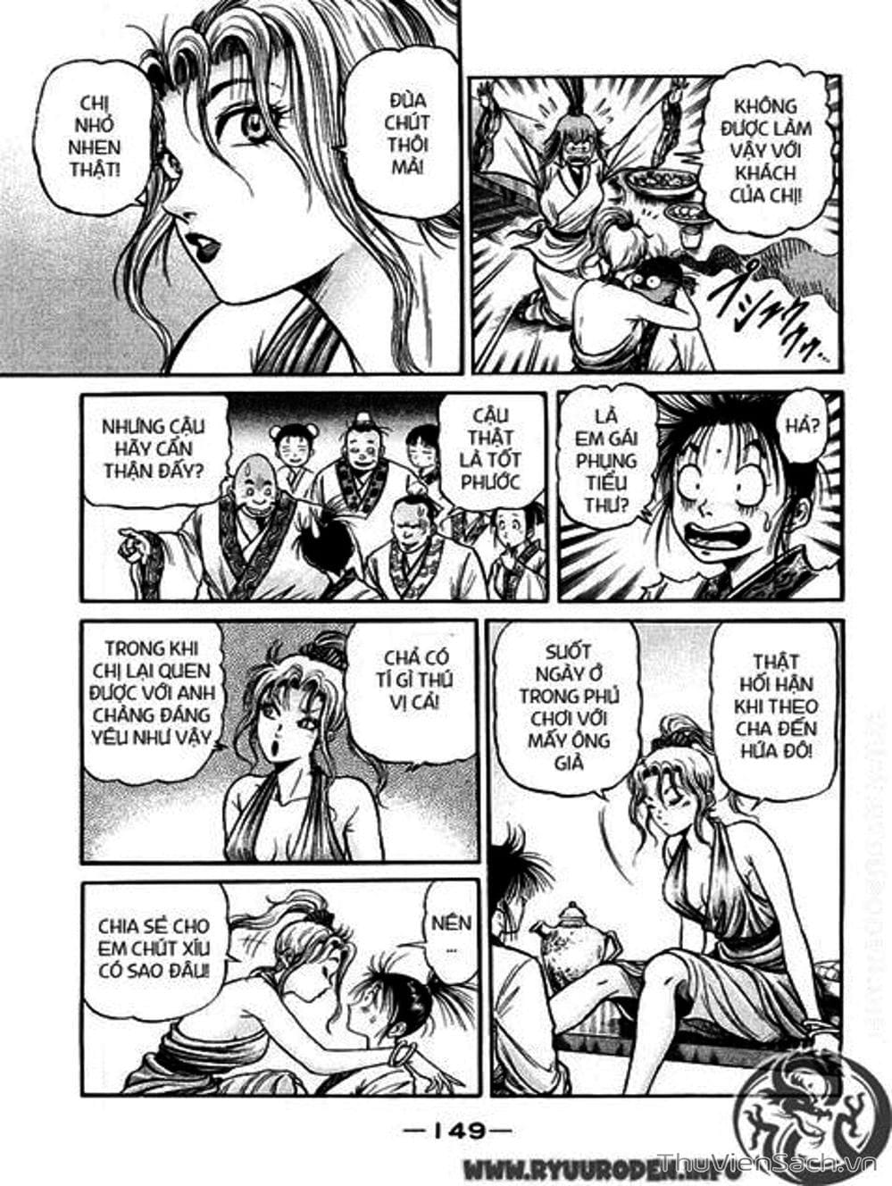 Truyện Tranh Chú Bé Rồng - Ryuuroden trang 5