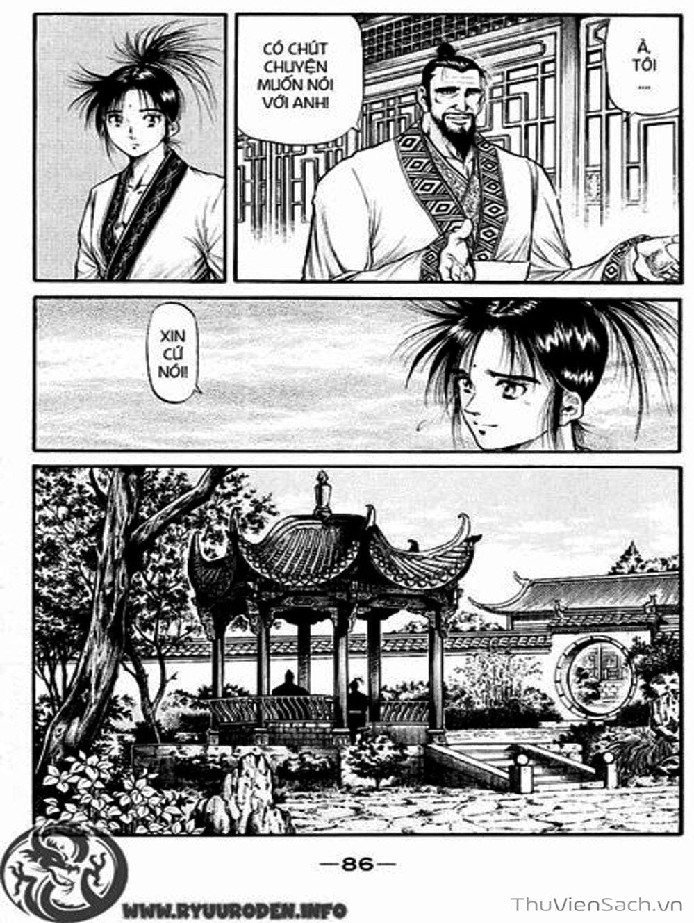 Truyện Tranh Chú Bé Rồng - Ryuuroden trang 5