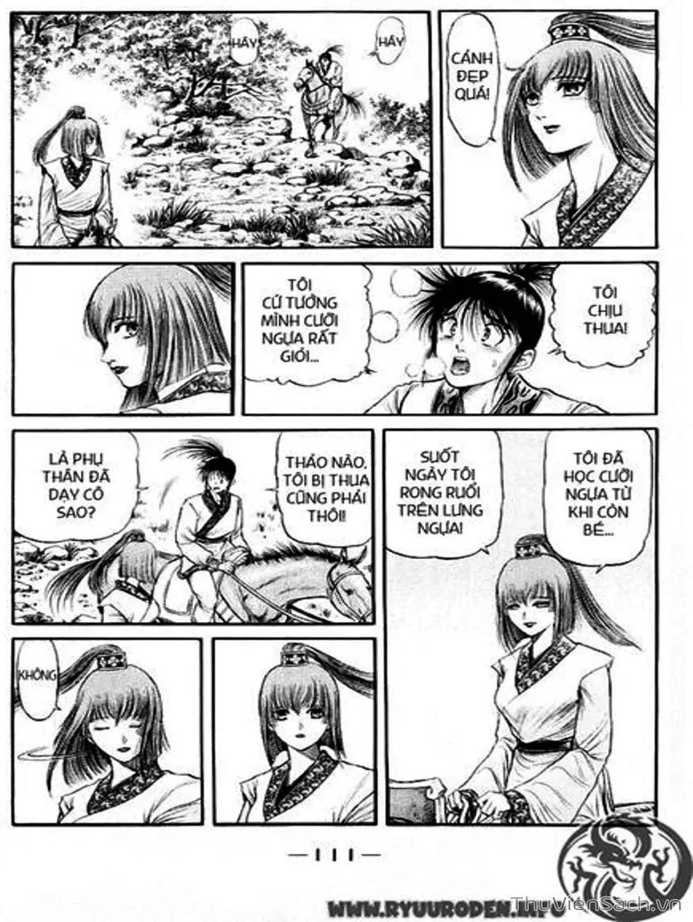 Truyện Tranh Chú Bé Rồng - Ryuuroden trang 5