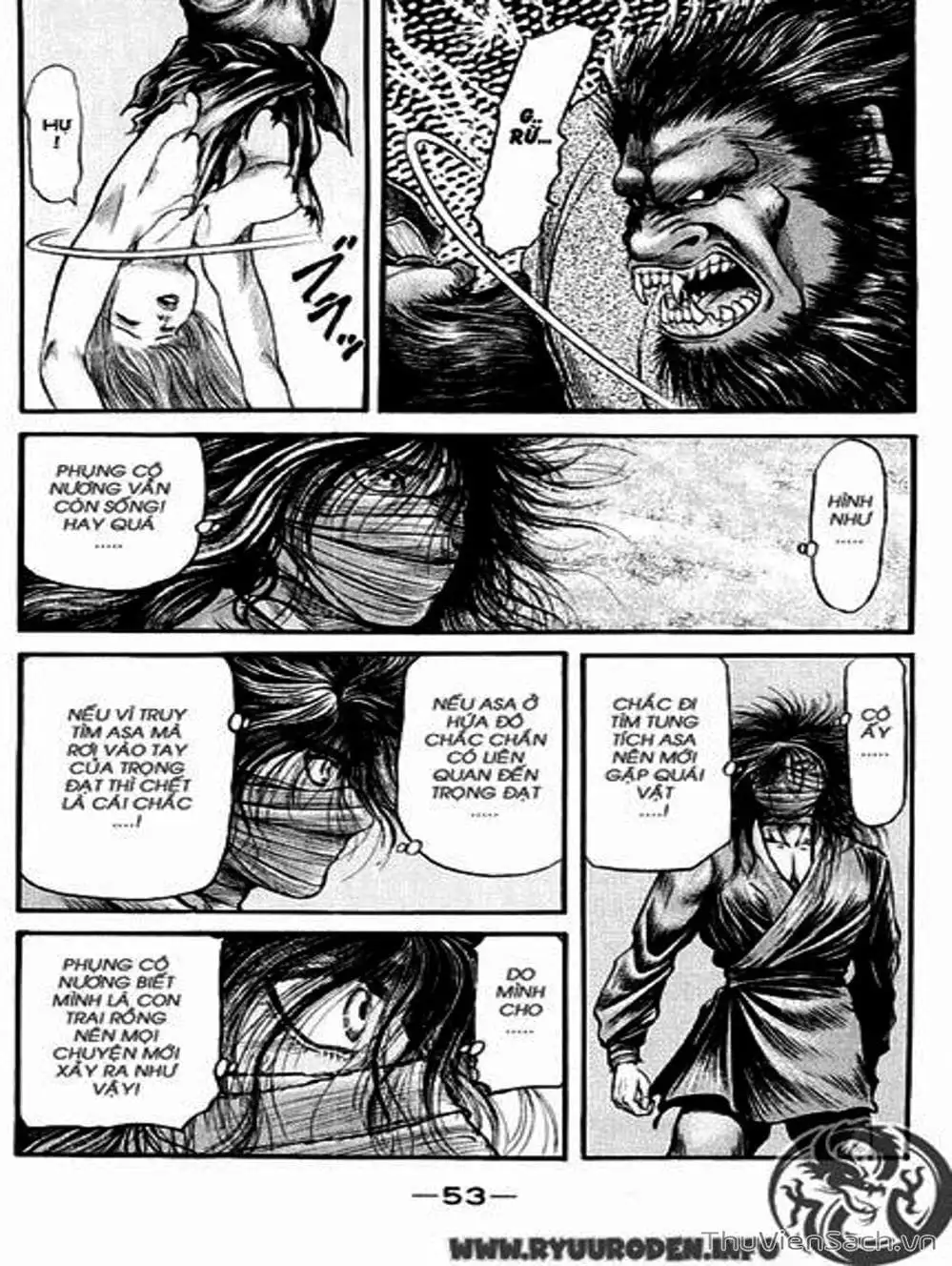 Truyện Tranh Chú Bé Rồng - Ryuuroden trang 5