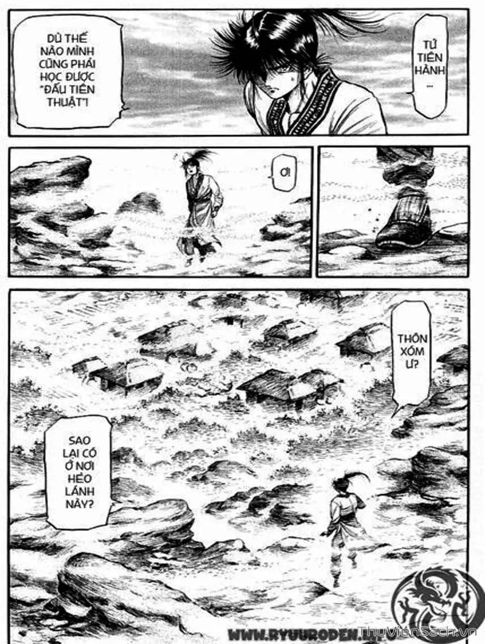 Truyện Tranh Chú Bé Rồng - Ryuuroden trang 5