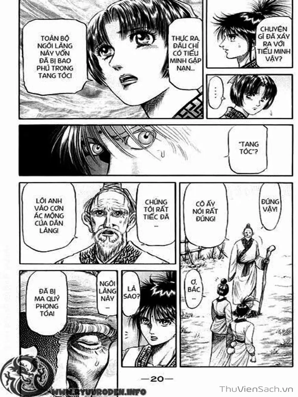 Truyện Tranh Chú Bé Rồng - Ryuuroden trang 5