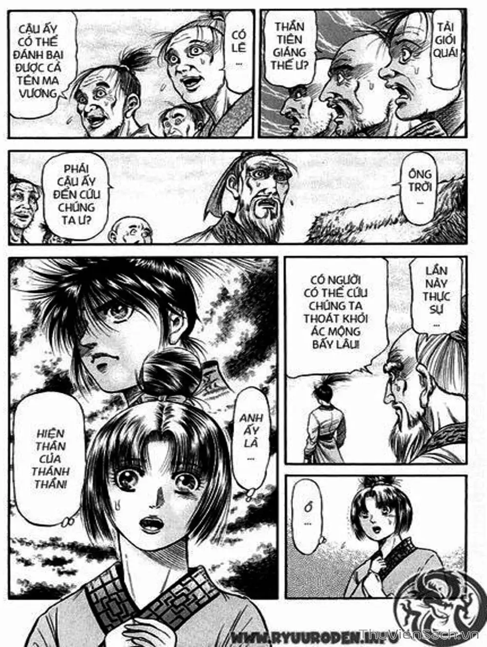 Truyện Tranh Chú Bé Rồng - Ryuuroden trang 5