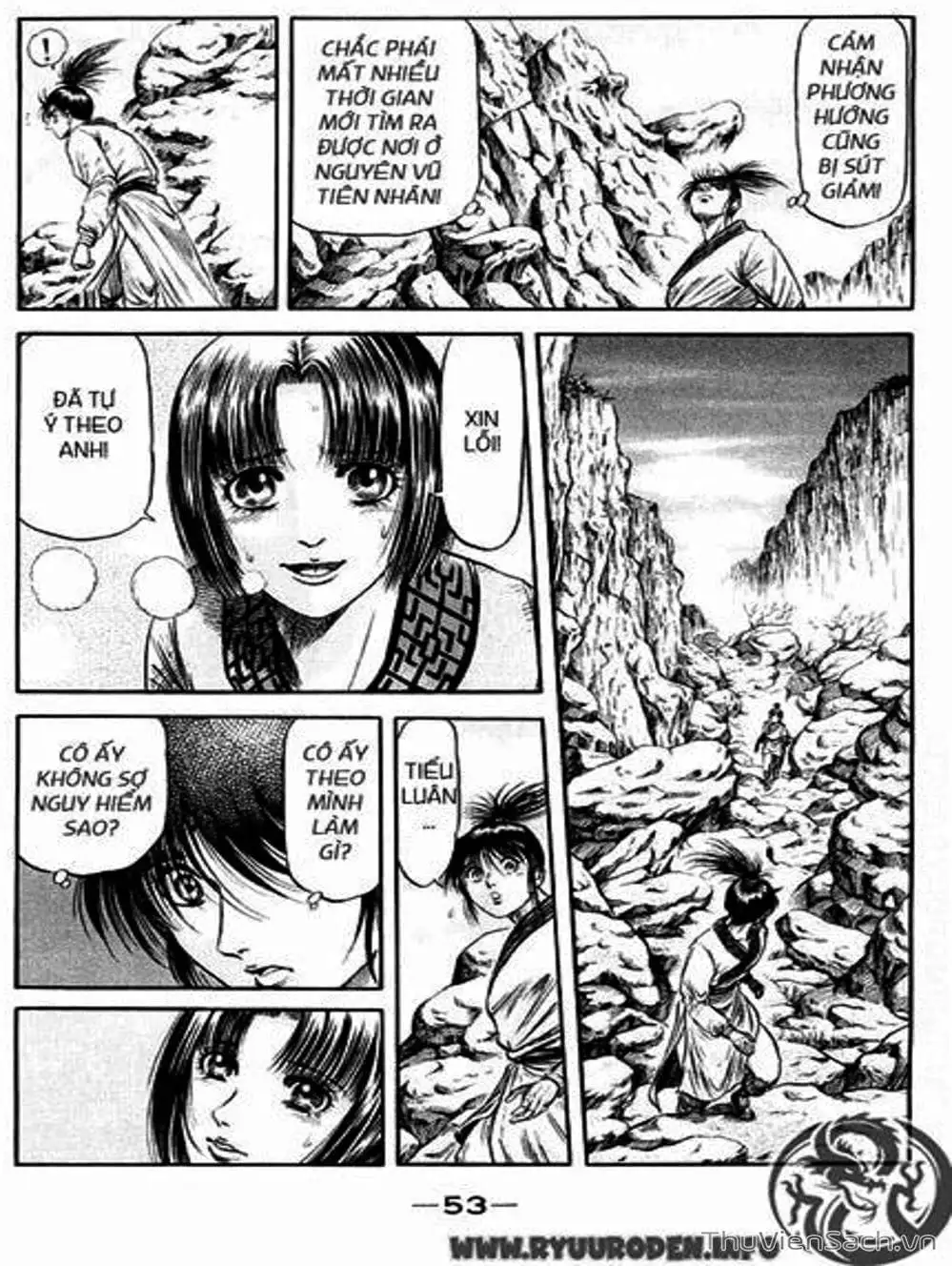 Truyện Tranh Chú Bé Rồng - Ryuuroden trang 5