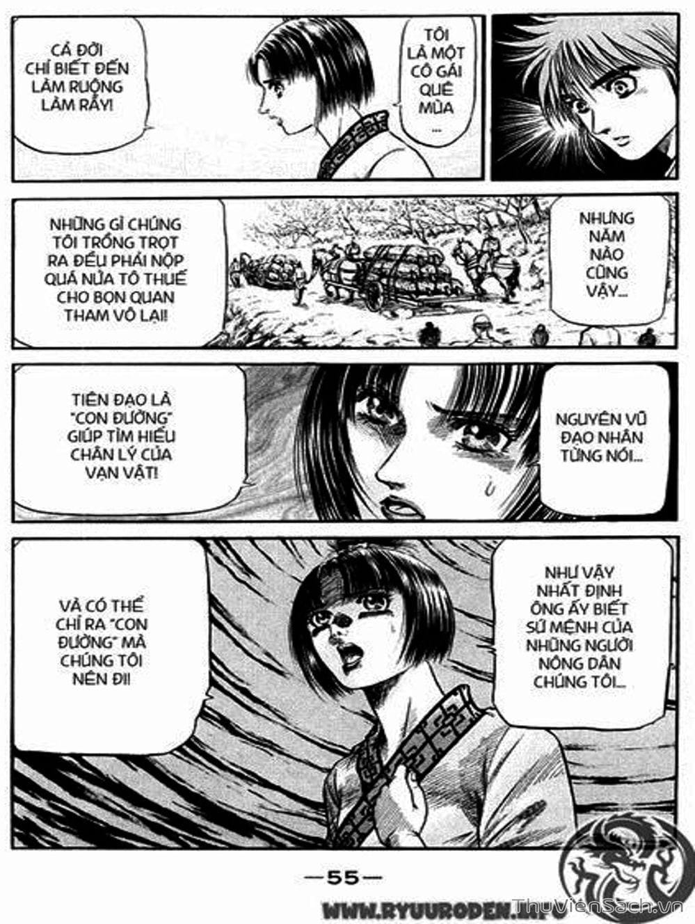 Truyện Tranh Chú Bé Rồng - Ryuuroden trang 5