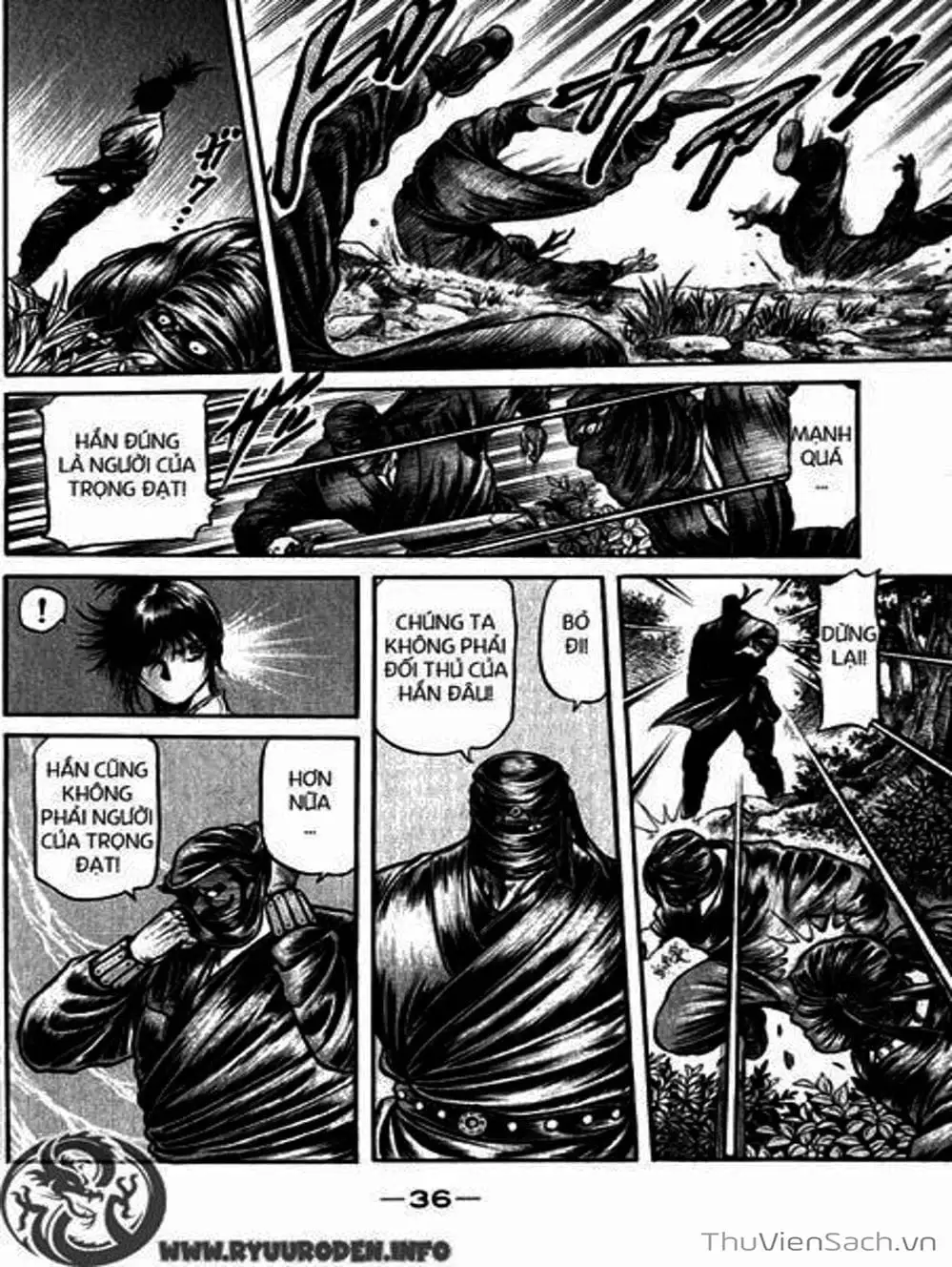 Truyện Tranh Chú Bé Rồng - Ryuuroden trang 5