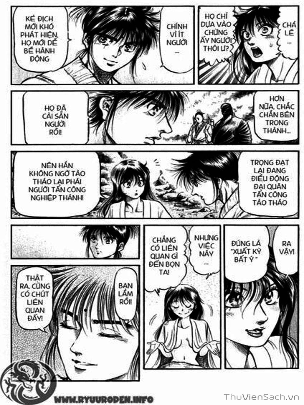 Truyện Tranh Chú Bé Rồng - Ryuuroden trang 5