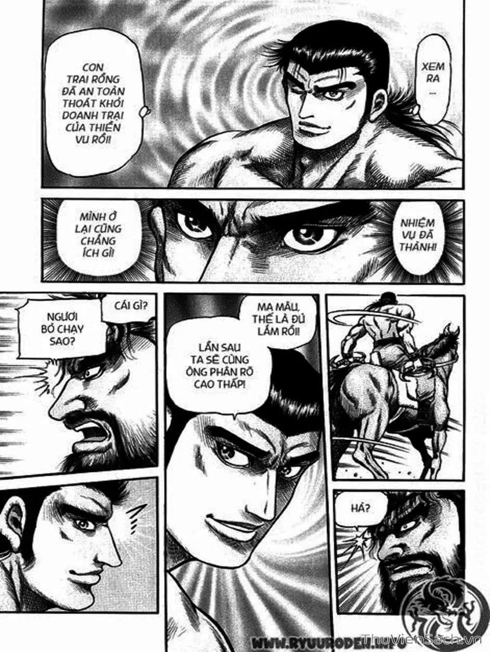 Truyện Tranh Chú Bé Rồng - Ryuuroden trang 5