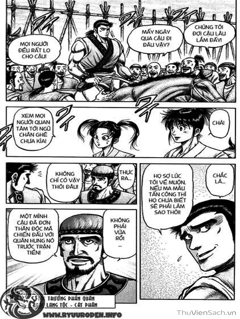 Truyện Tranh Chú Bé Rồng - Ryuuroden trang 5