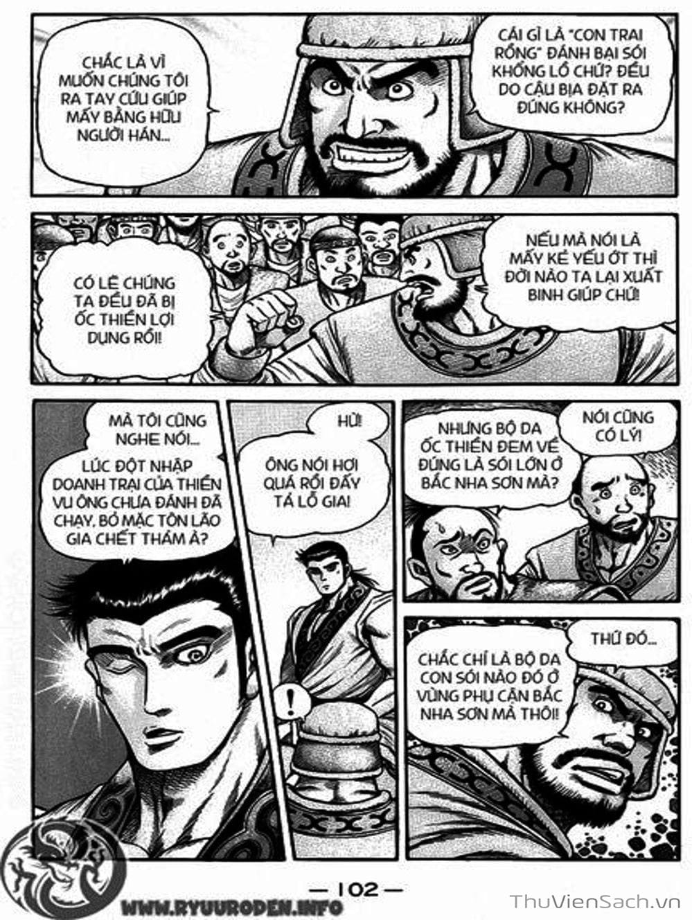 Truyện Tranh Chú Bé Rồng - Ryuuroden trang 5