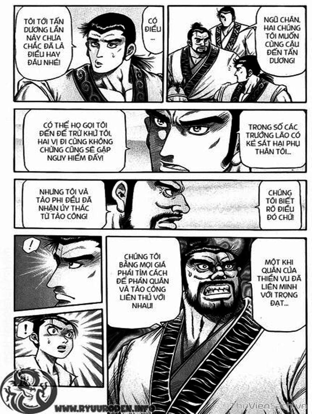 Truyện Tranh Chú Bé Rồng - Ryuuroden trang 5