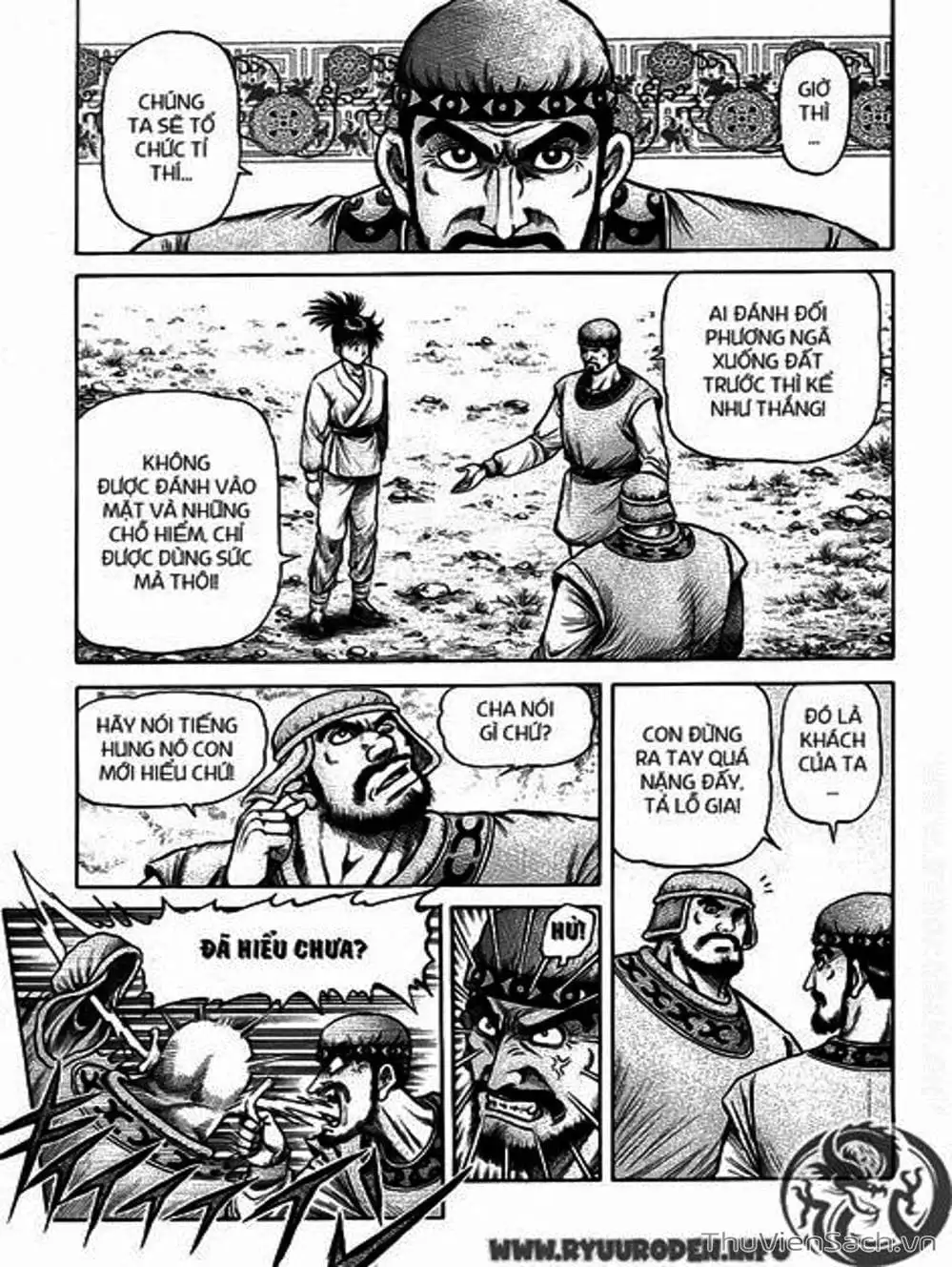 Truyện Tranh Chú Bé Rồng - Ryuuroden trang 5