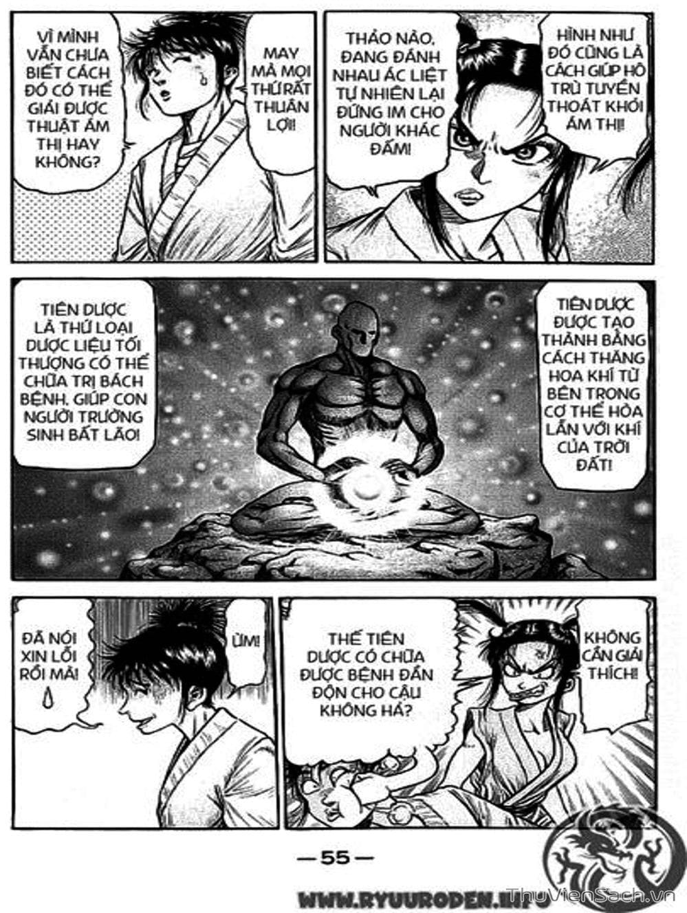 Truyện Tranh Chú Bé Rồng - Ryuuroden trang 5