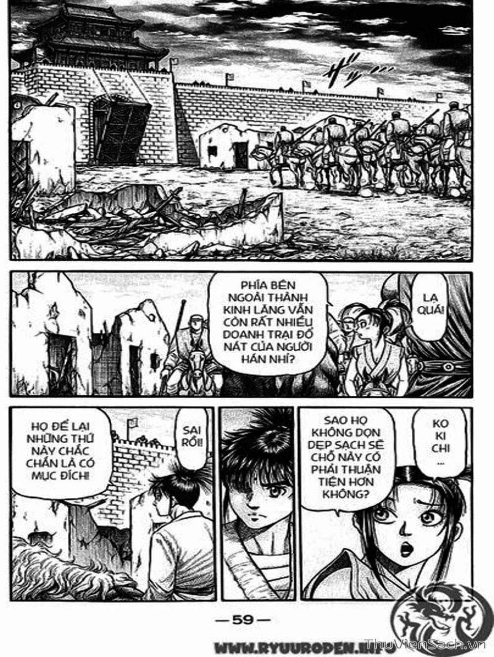 Truyện Tranh Chú Bé Rồng - Ryuuroden trang 5