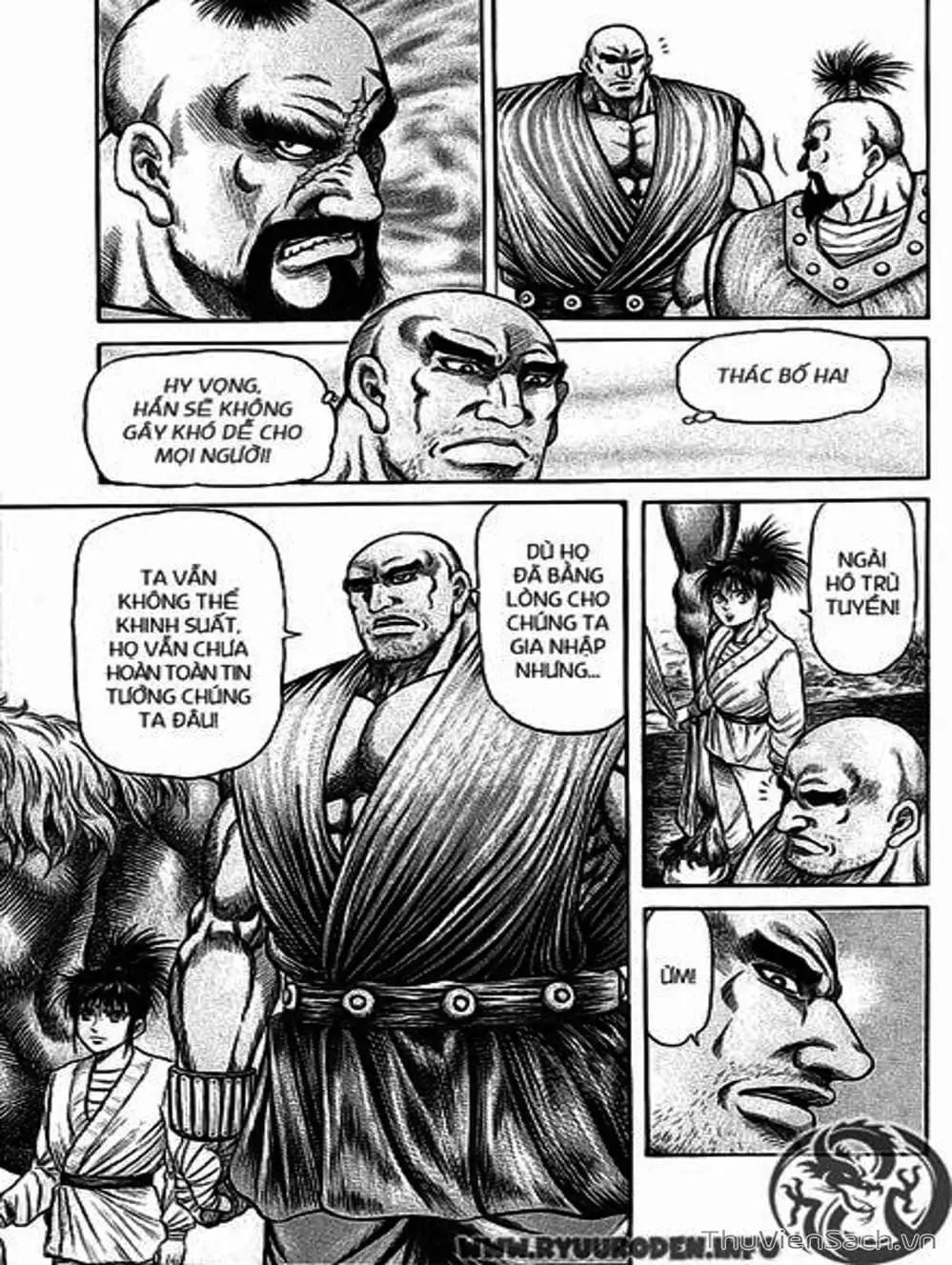 Truyện Tranh Chú Bé Rồng - Ryuuroden trang 5