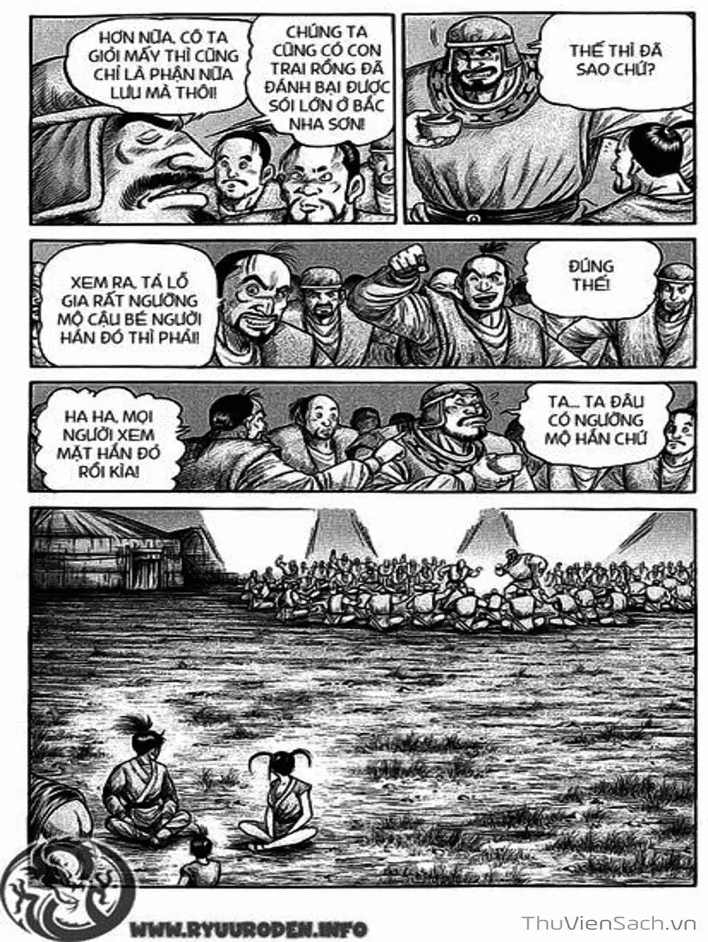 Truyện Tranh Chú Bé Rồng - Ryuuroden trang 5