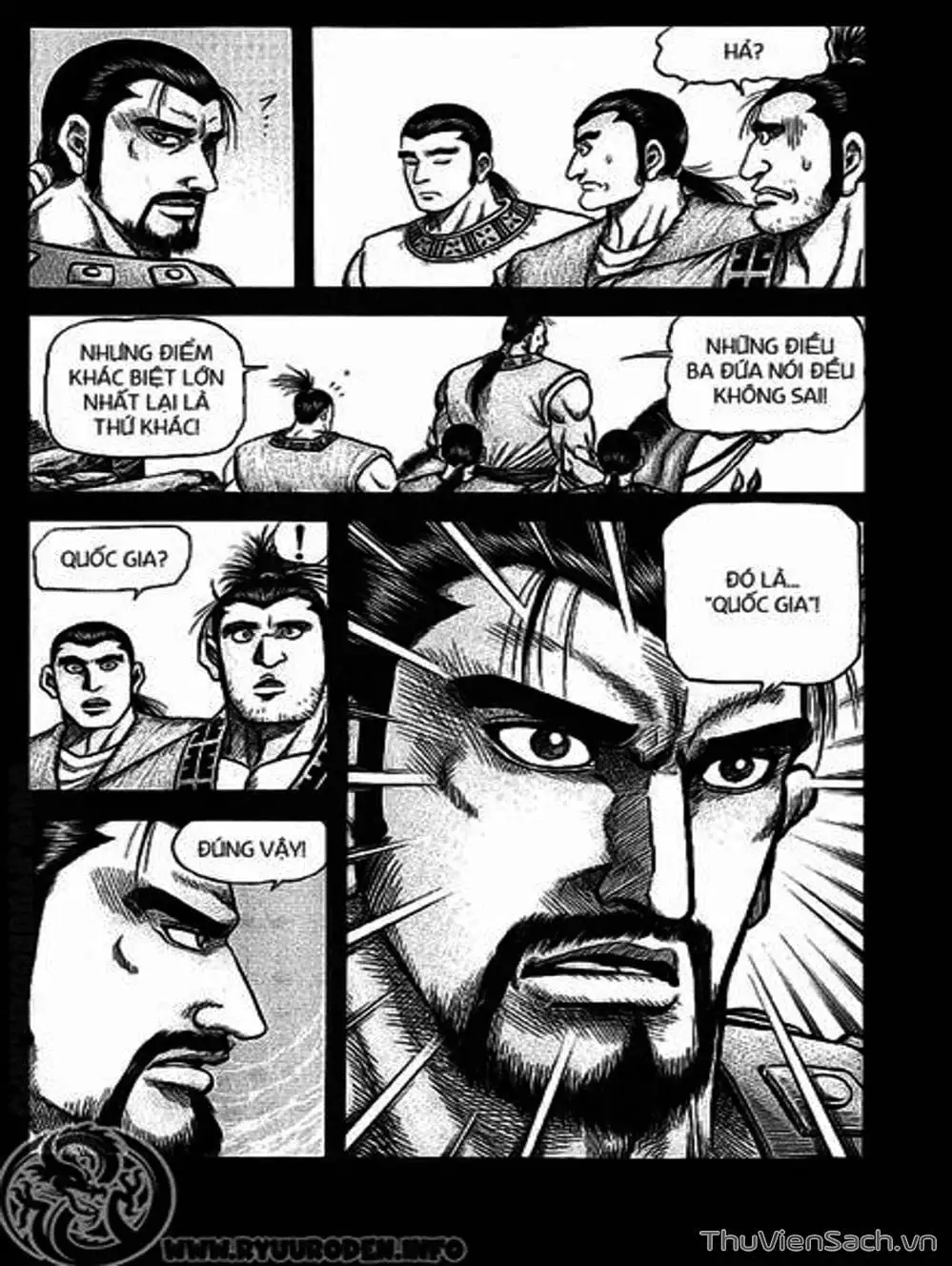 Truyện Tranh Chú Bé Rồng - Ryuuroden trang 5