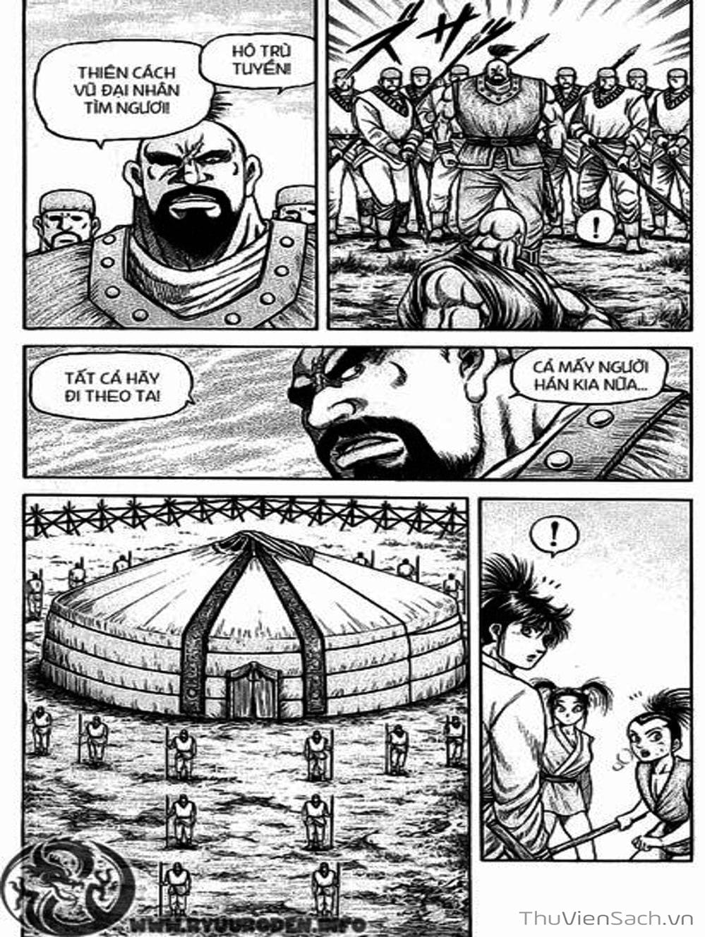 Truyện Tranh Chú Bé Rồng - Ryuuroden trang 5