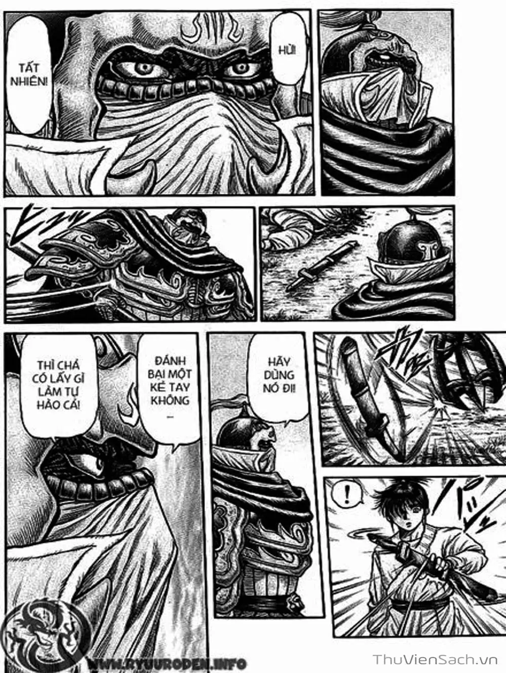 Truyện Tranh Chú Bé Rồng - Ryuuroden trang 5