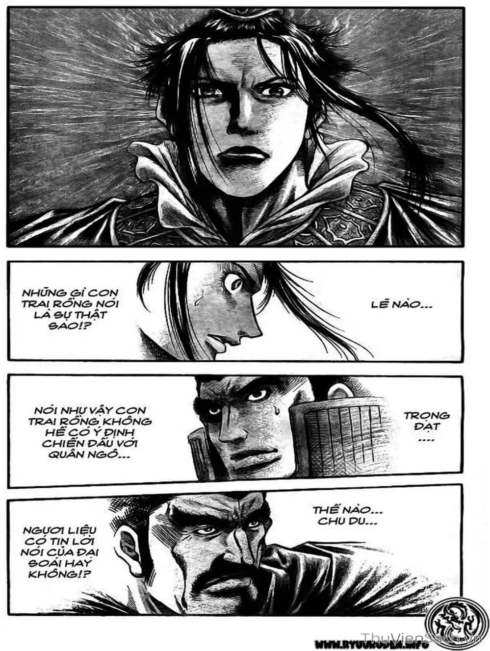 Truyện Tranh Chú Bé Rồng - Ryuuroden trang 5