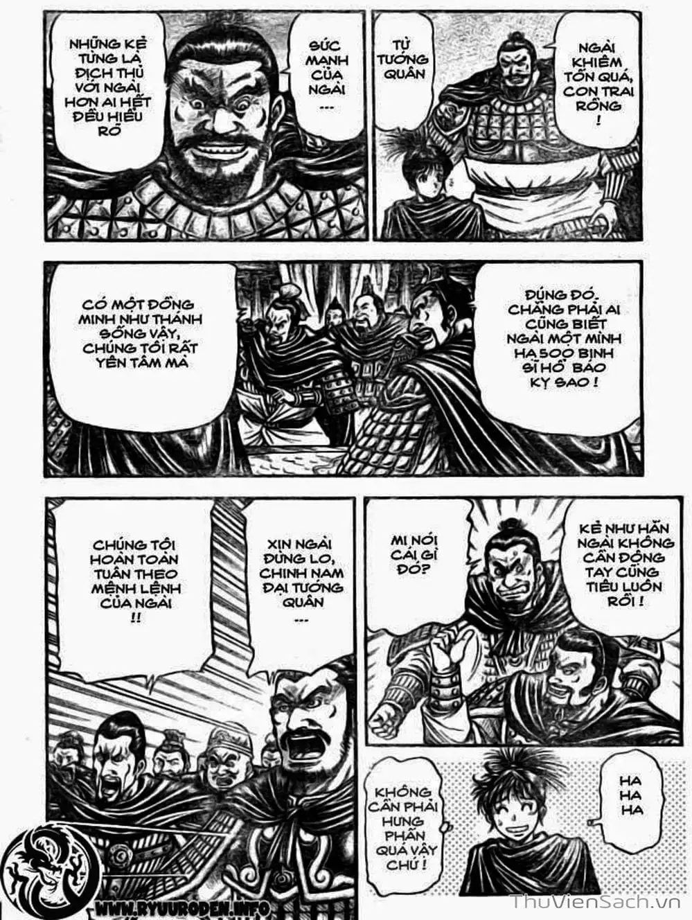 Truyện Tranh Chú Bé Rồng - Ryuuroden trang 5