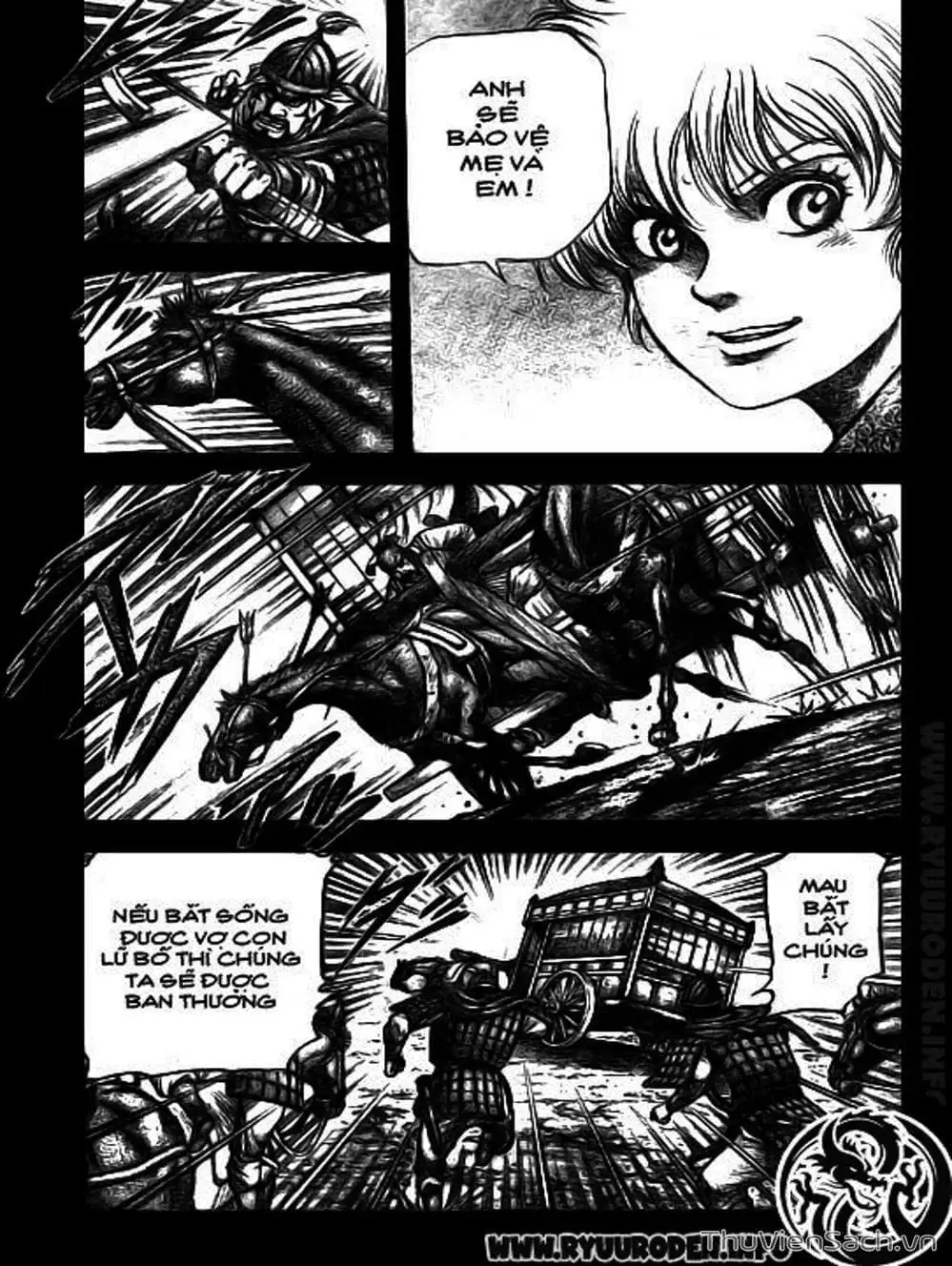 Truyện Tranh Chú Bé Rồng - Ryuuroden trang 5