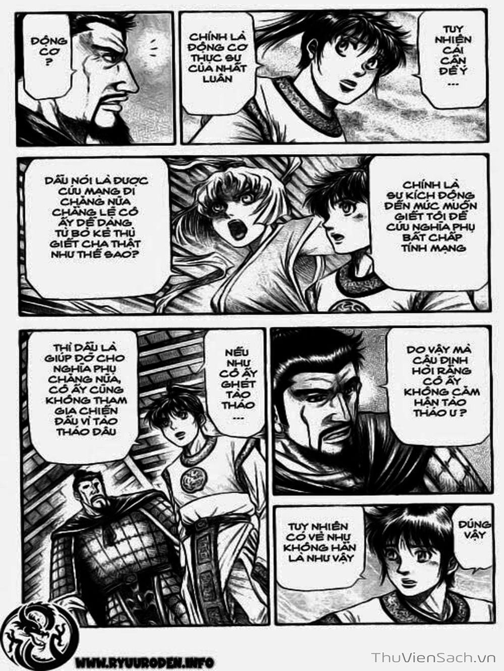 Truyện Tranh Chú Bé Rồng - Ryuuroden trang 5