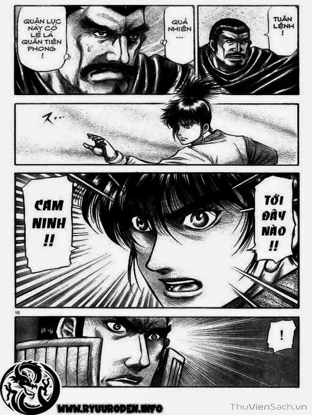 Truyện Tranh Chú Bé Rồng - Ryuuroden trang 5