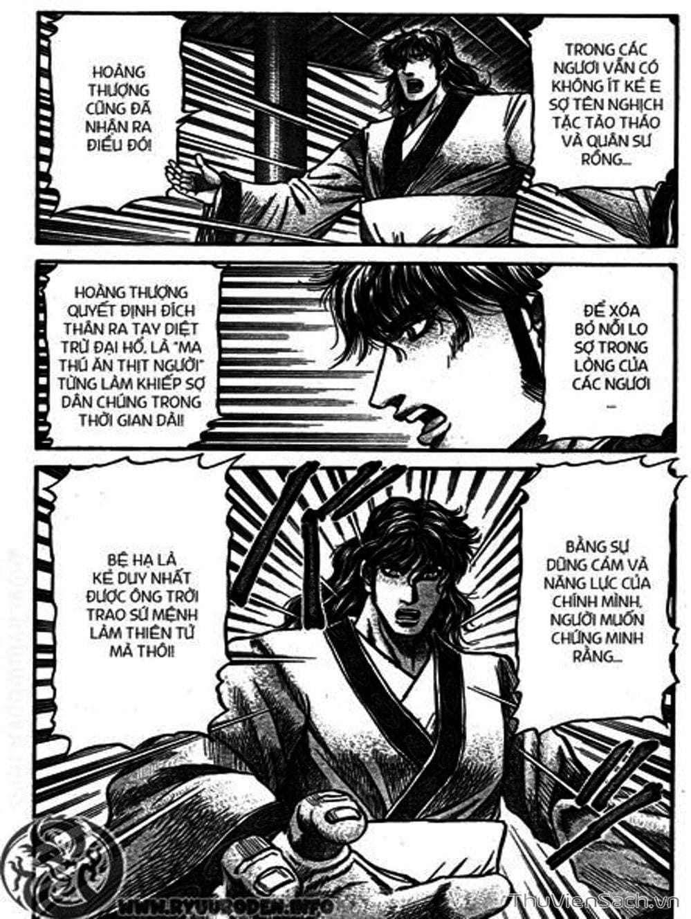 Truyện Tranh Chú Bé Rồng - Ryuuroden trang 5