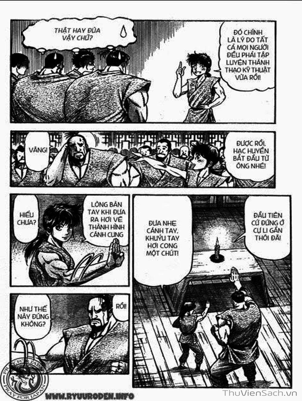 Truyện Tranh Chú Bé Rồng - Ryuuroden trang 5