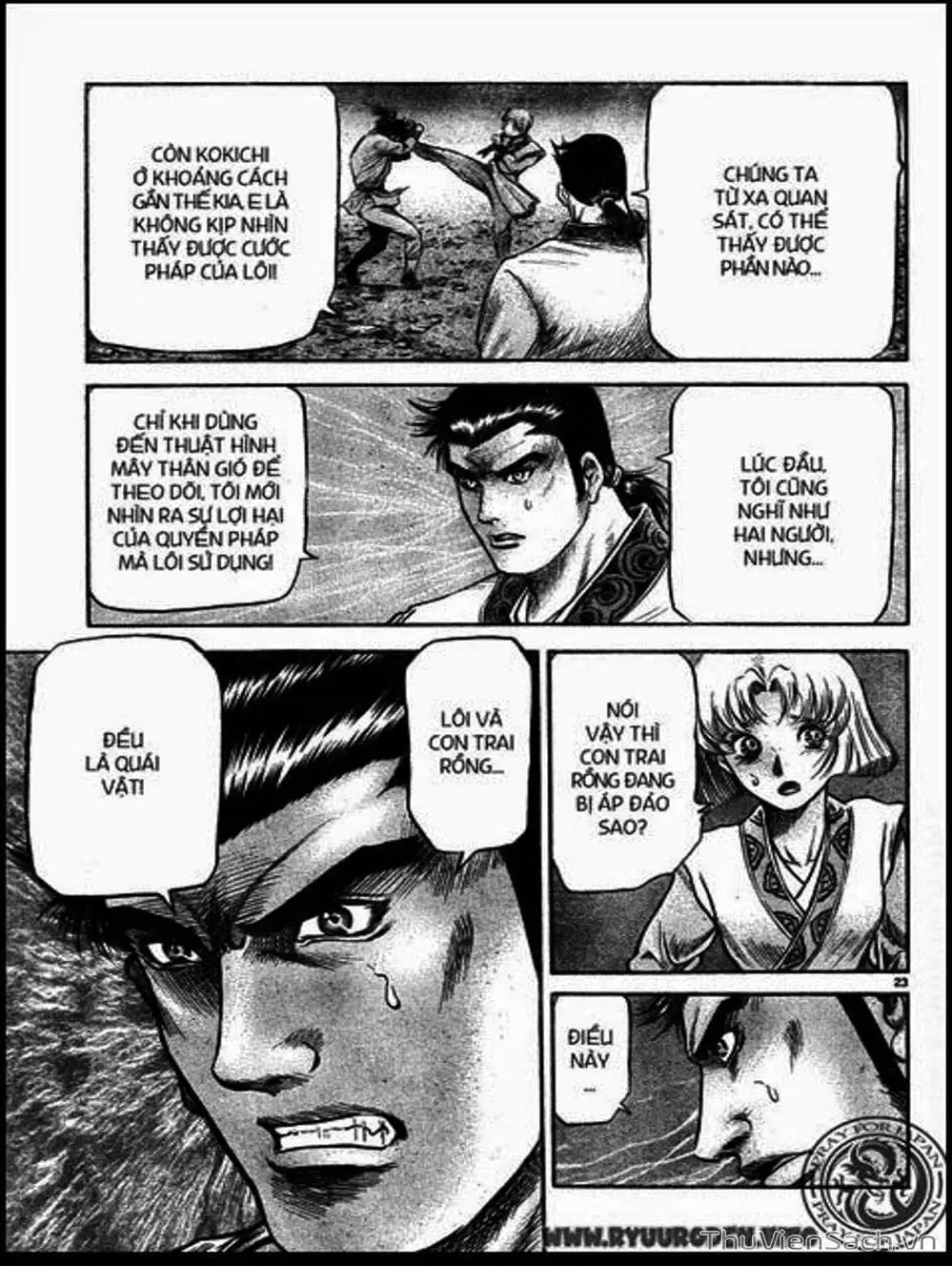 Truyện Tranh Chú Bé Rồng - Ryuuroden trang 5